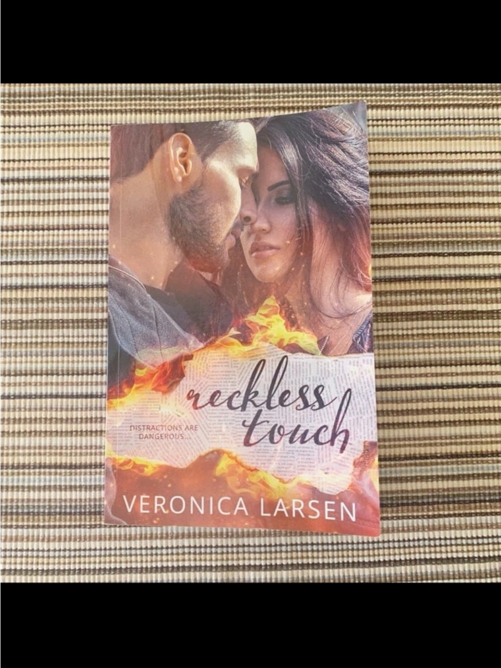 Paperback Book ~ Reckless Touch By: Veronica Larsen